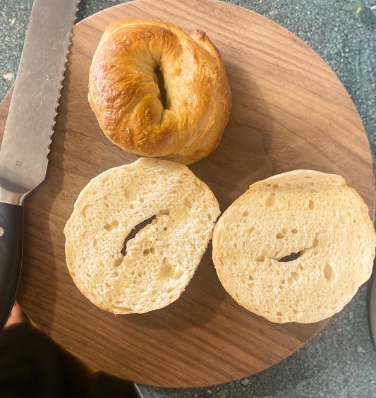 Sourdough Bagels